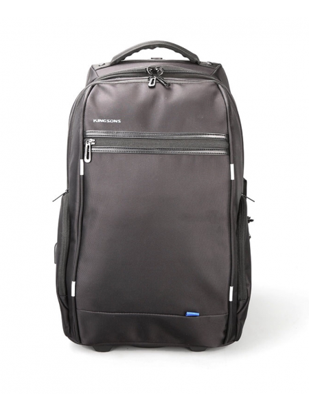 Kingsons 15.6" Smart Series Trolley backpack with USB charge interface