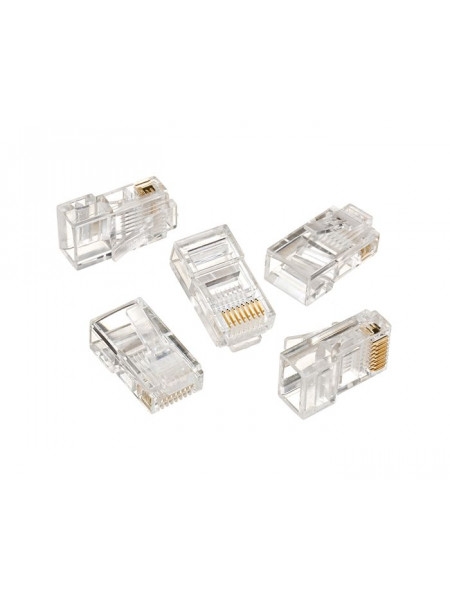 RJ45 CAT5e crimp type plug end RJ45 CAT5e crimp type plug end