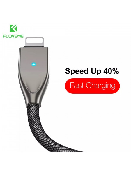 High Quality Metal Charger cable for iphone 1.2M