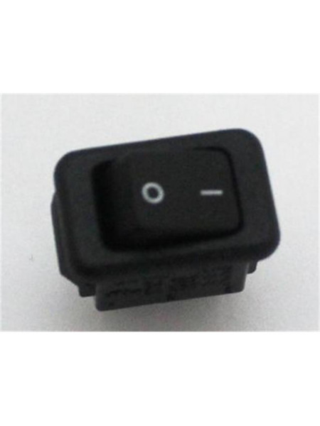 Black Rocker Switch Rectangle Bezzle