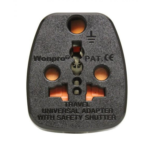 Travel Adaptor Wonpro SA to UK for SA 2 and 3 pin